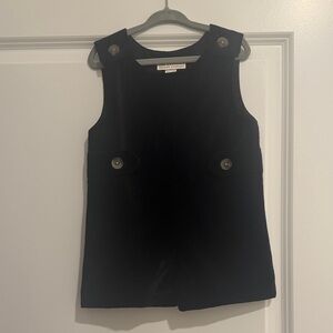 The Beaufort Bonnet Company Black Velvet One-Piece Romper
